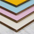 Various colour 18mm melamine decorative light gray melamine mdf board